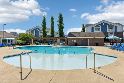 Outdoor Pool with Sundeck