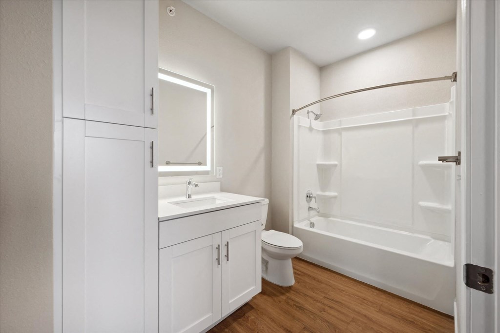 Bathroom with Modern Finishes