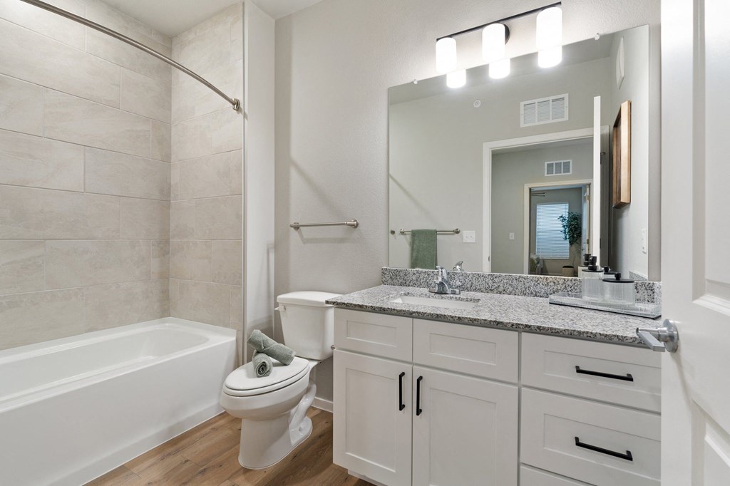 Bathroom with Modern Finishes