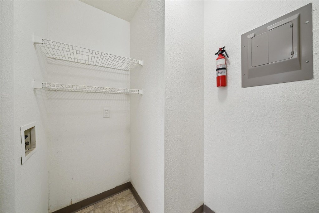 Kitchen Pantry with Built-In Shelving