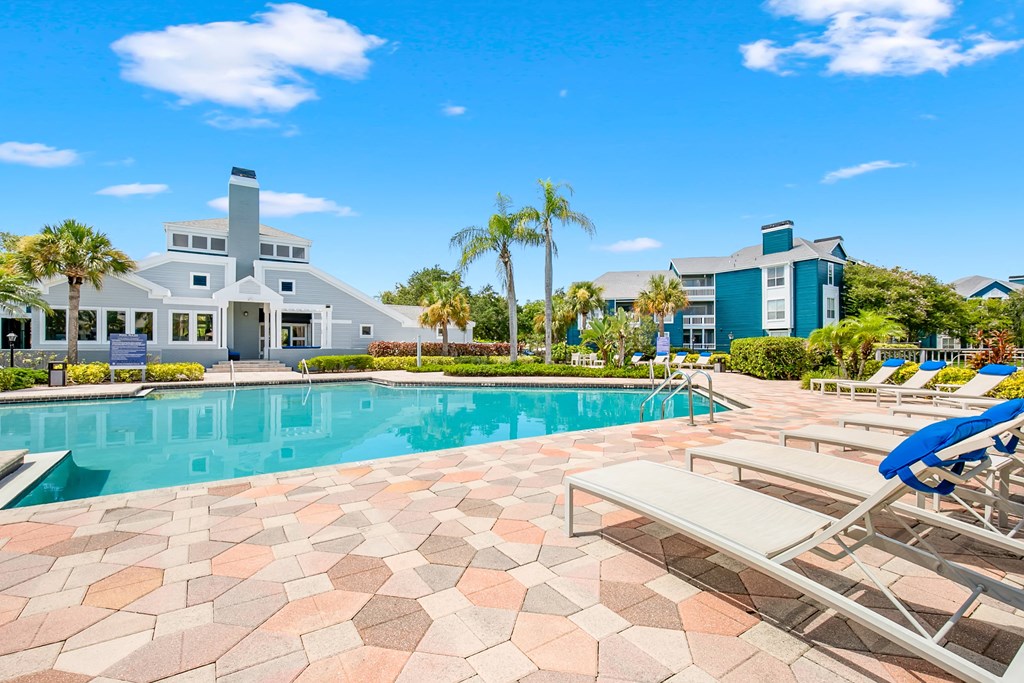 Spacious Pool Sundeck