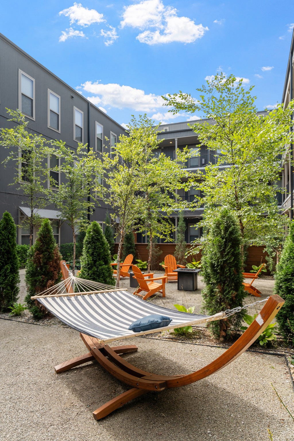 Courtyard with Hammock