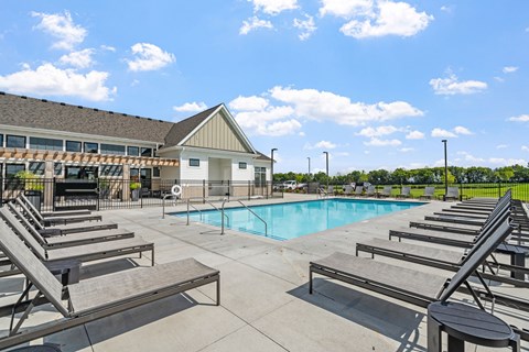 Outdoor Pool with Sundeck