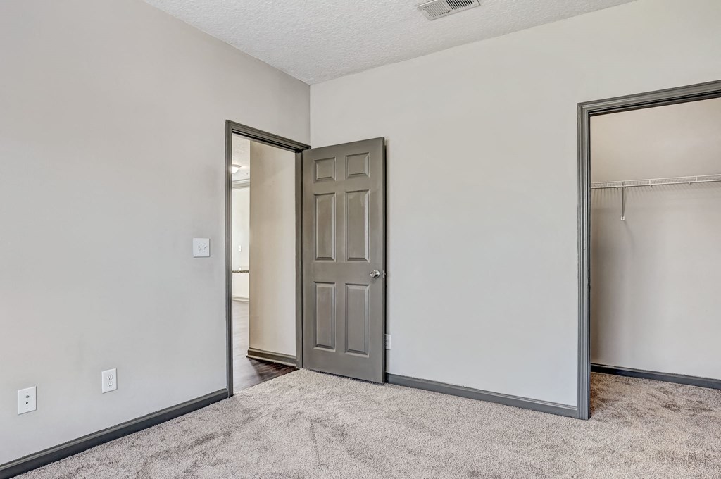 Bedroom Featuring Tall Ceilings