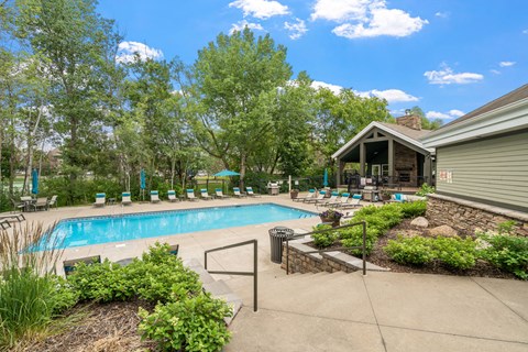 Outdoor Pool with Sundeck