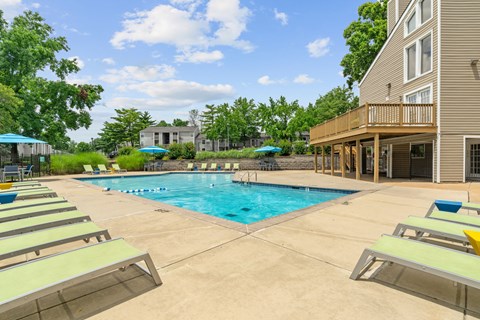 Outdoor Pool with Sundeck