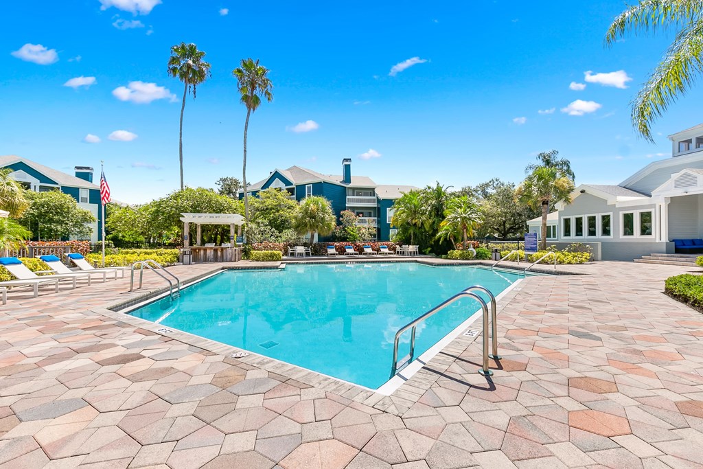 Expansive Pool & Sundeck