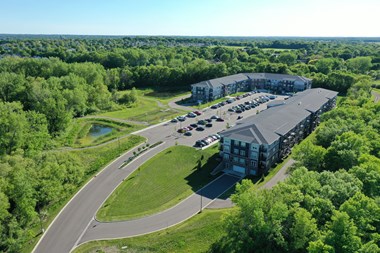 Aerial View Of Vincent Woods Featuring The Entrance