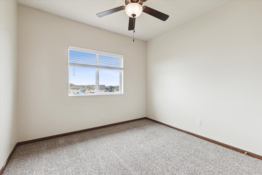 Bedroom with Plush Carpeting