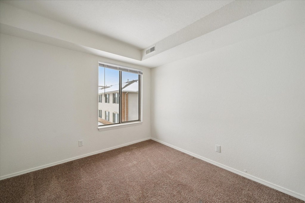 Bedroom with Plush Carpeting
