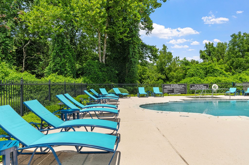 Pool with Lounge Chairs