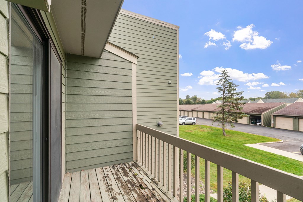 Balcony with Wooded Views