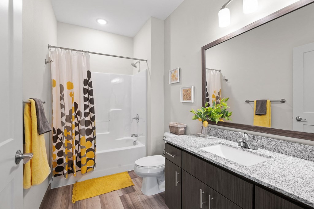 Bathroom with Modern Finishes
