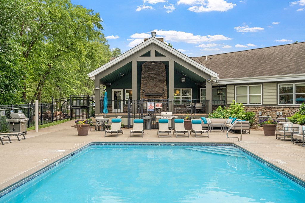 Outdoor Pool with Sundeck