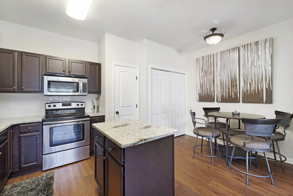 Kitchen with Separate Dining Area