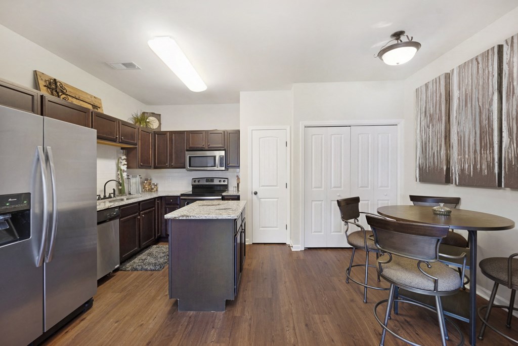 Kitchen with Separate Dining Area