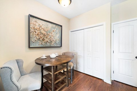 Separate Dining Area with Overhead lighting