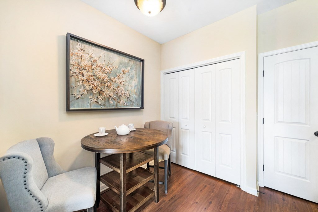 Separate Dining Area with Overhead lighting