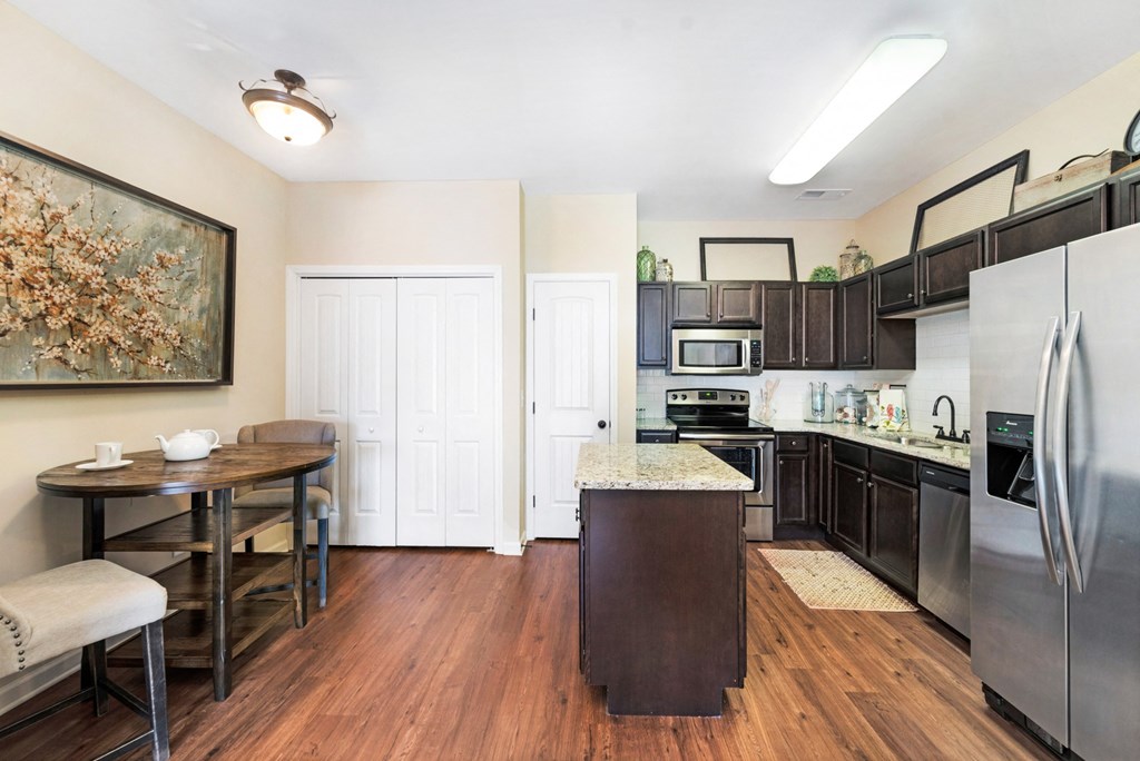 Kitchen with Separate Dining Area