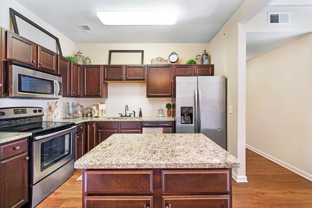 Kitchen Island With Granite Countertops
