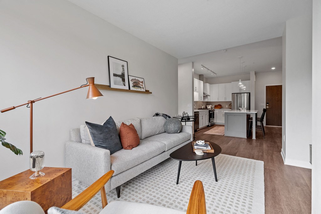 Open-Concept Living Area