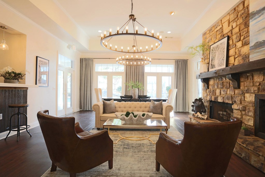 Clubhouse Lounge With Lots Of Natural Light