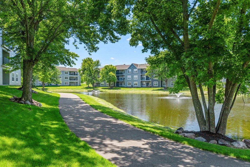 Walking Paths near pond