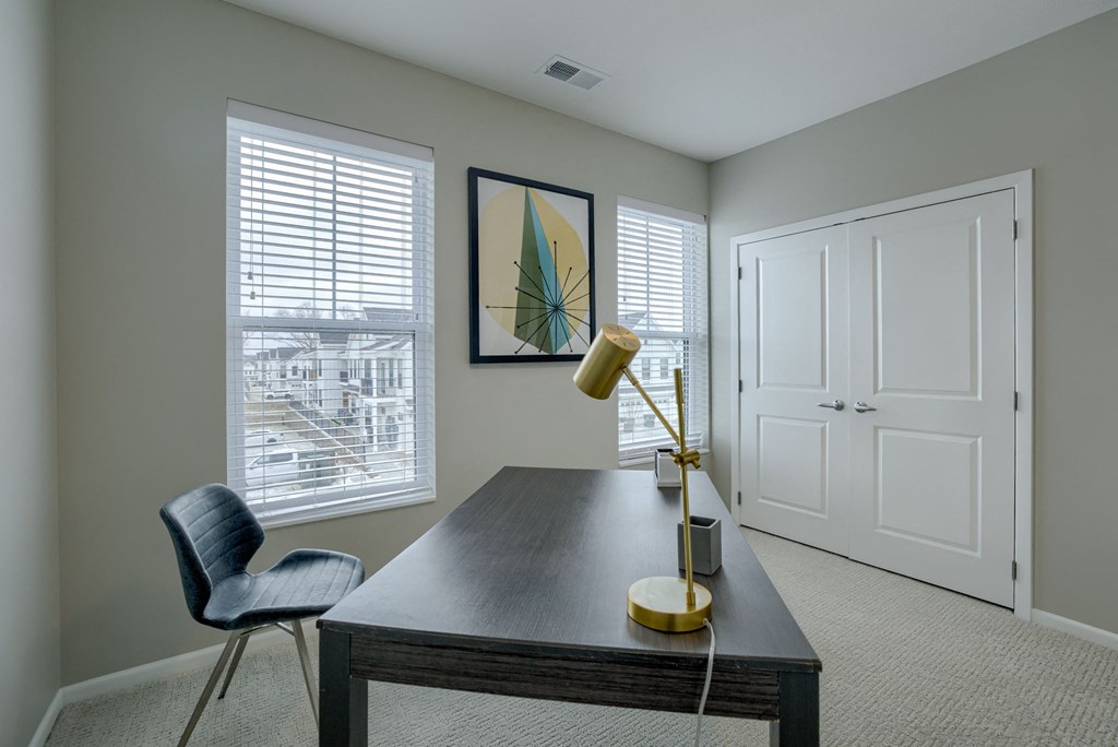 Bedroom with Office Space