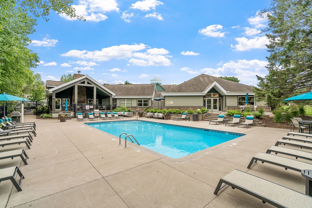 Outdoor Pool with Sundeck