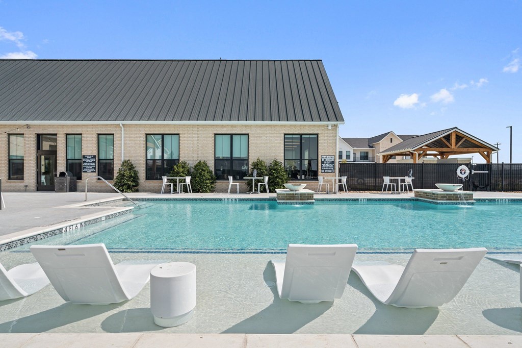 Outdoor Pool with Sundeck