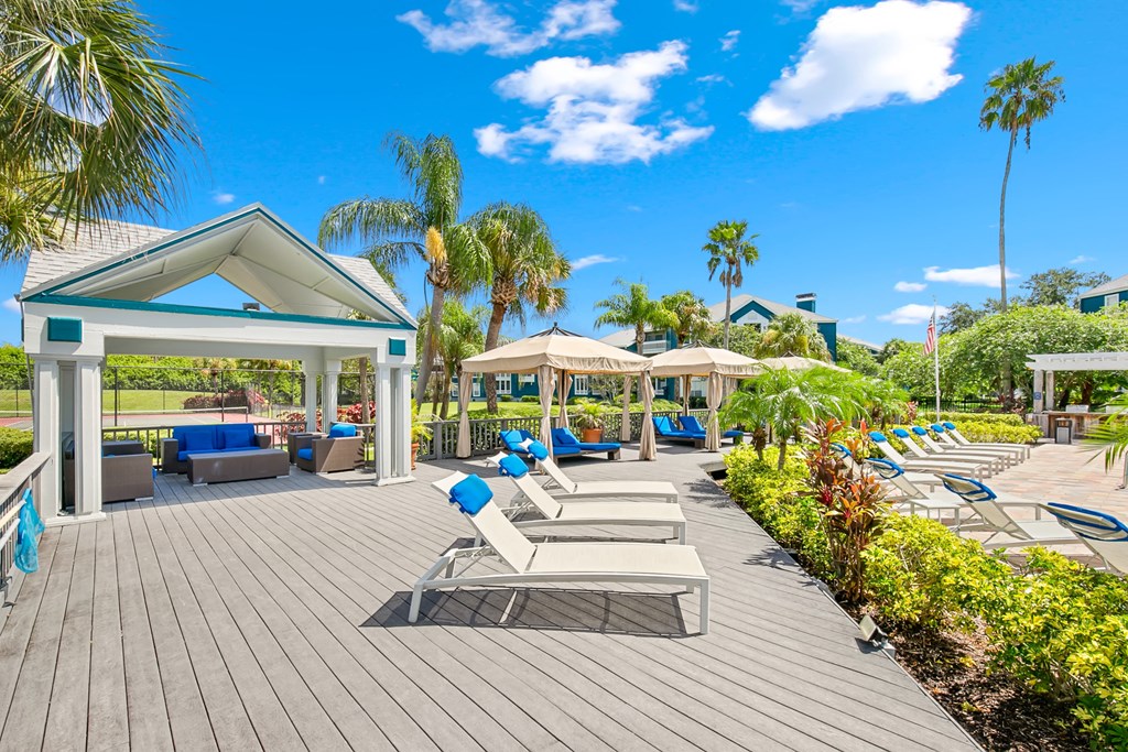 Sun Lounger Chairs At The Sundeck