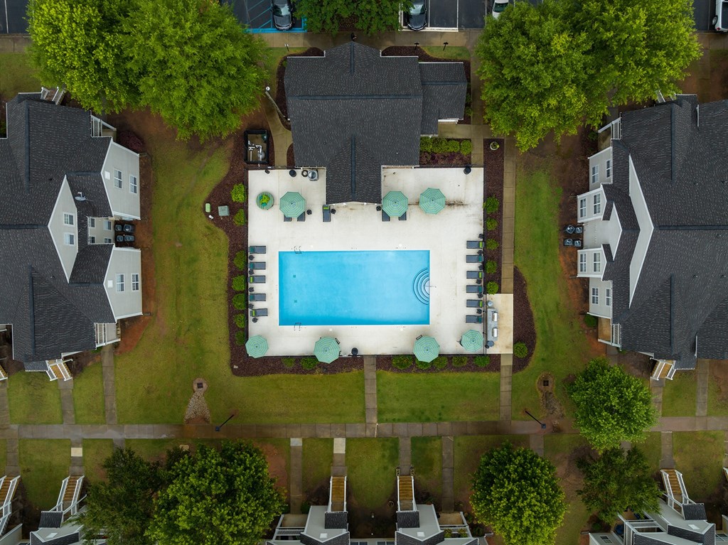 Aerial of Swimming Pool