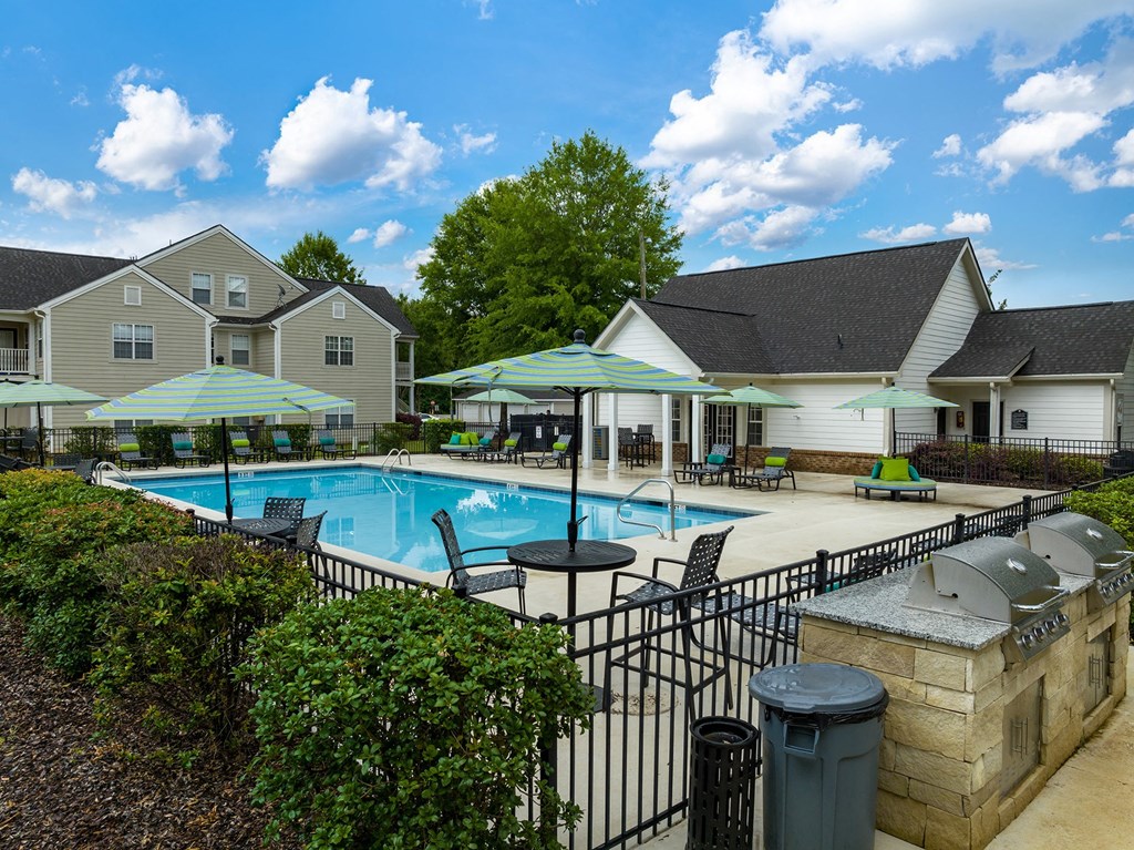 Outdoor Swimming Pool/Grilling Area