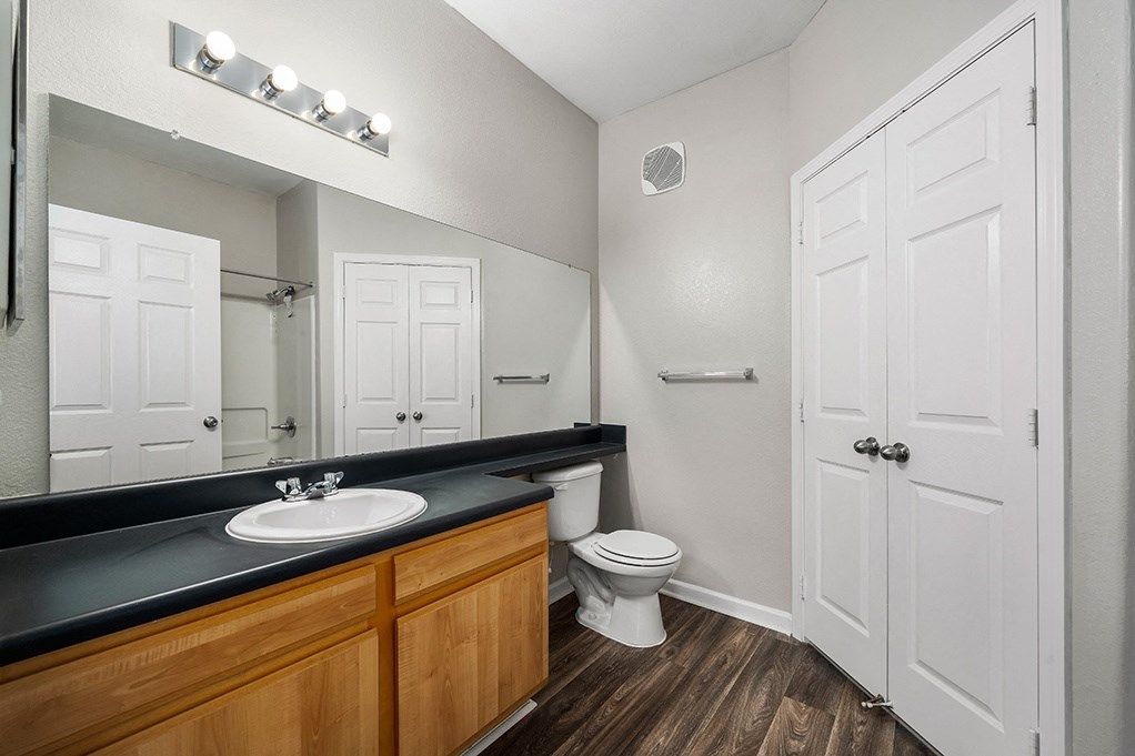 Spacious Bathroom With Wood-Style Floors - Elms Floor Plan