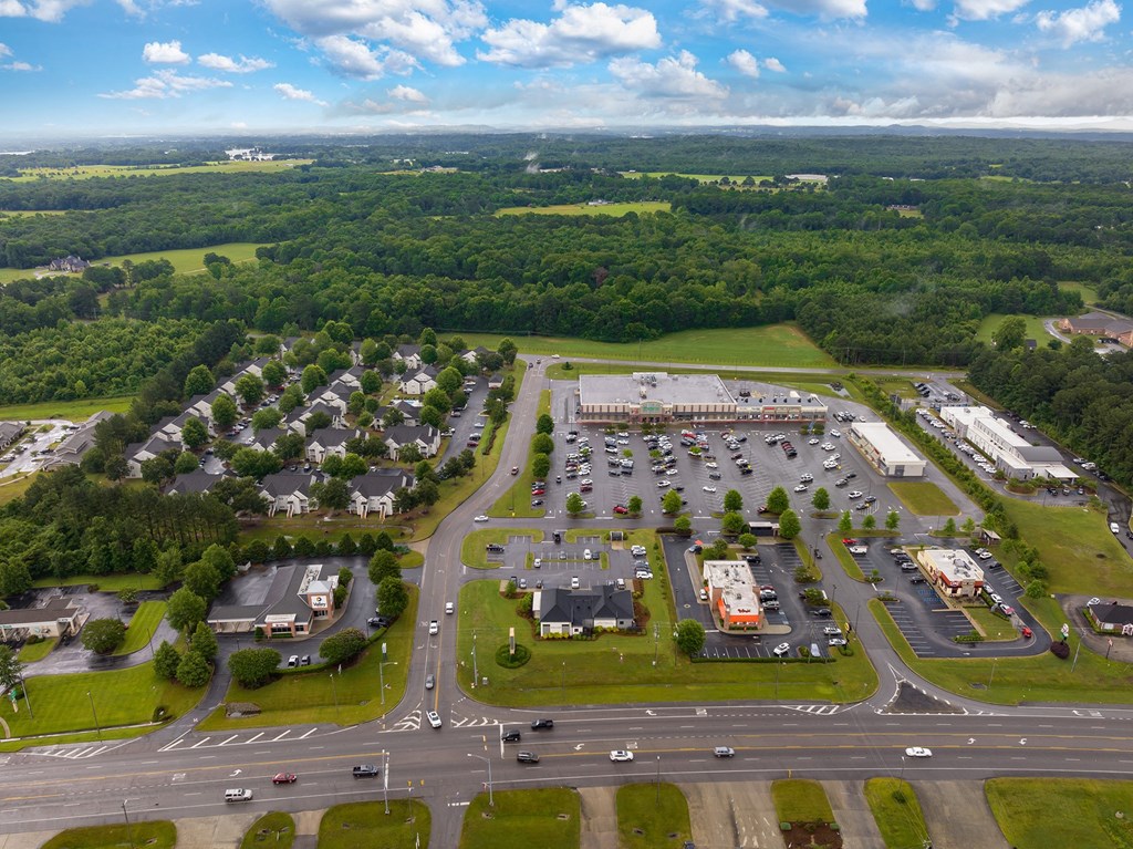Aerial View of Maple Village