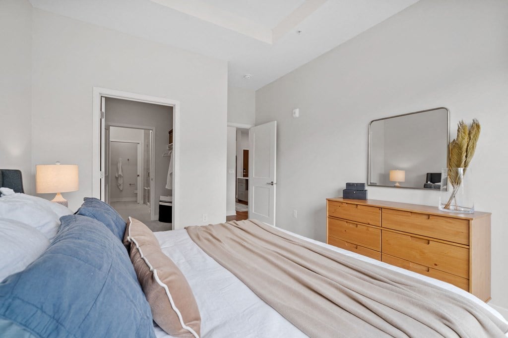 Primary Bedroom With Walk-In Closet & Attached Bathroom