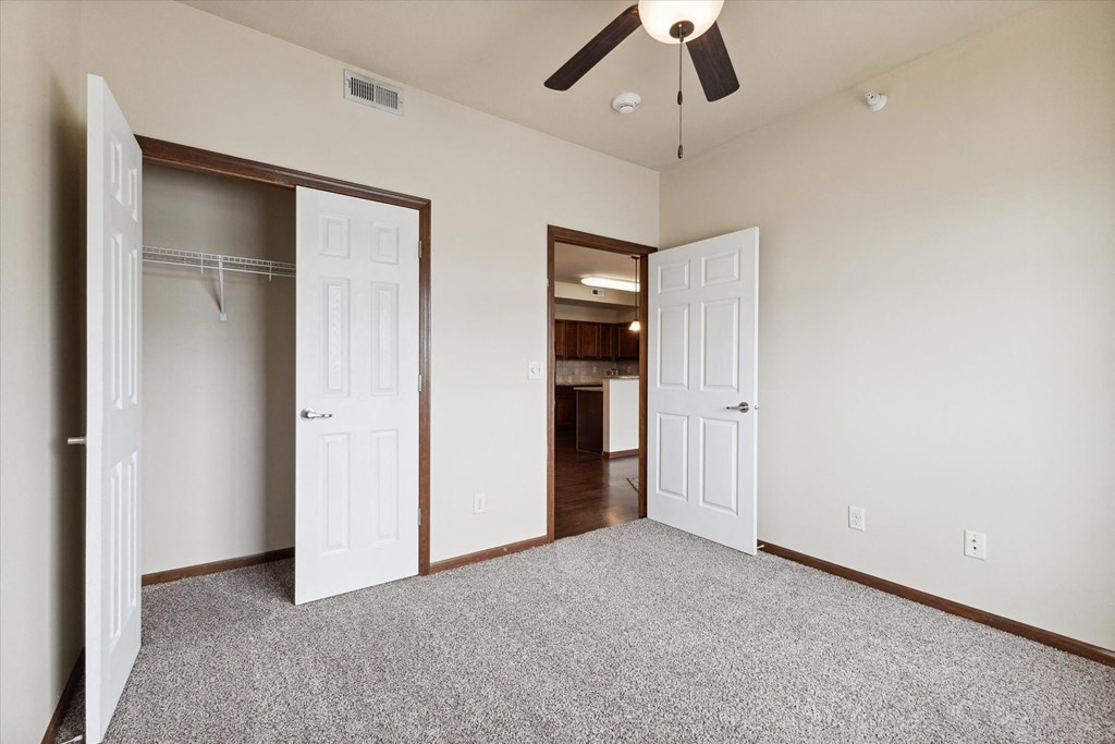Bedroom with Large Closet