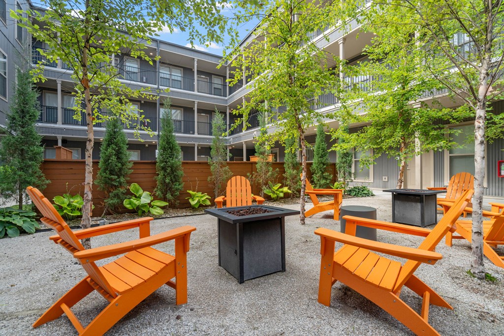 Courtyard with Firepit