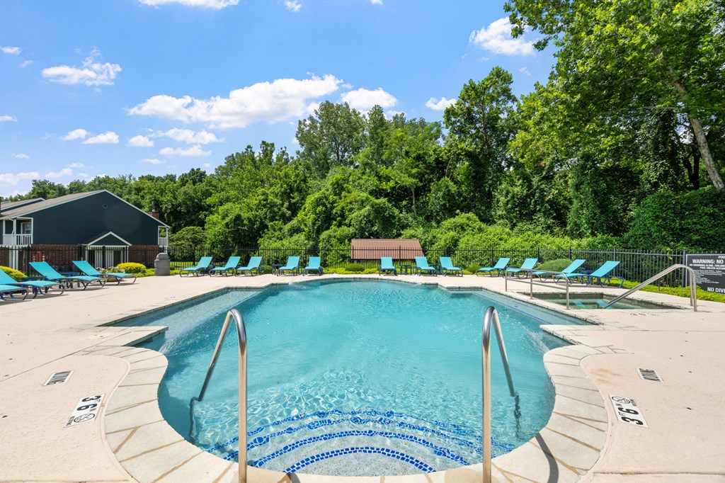 Outdoor Pool with Sundeck