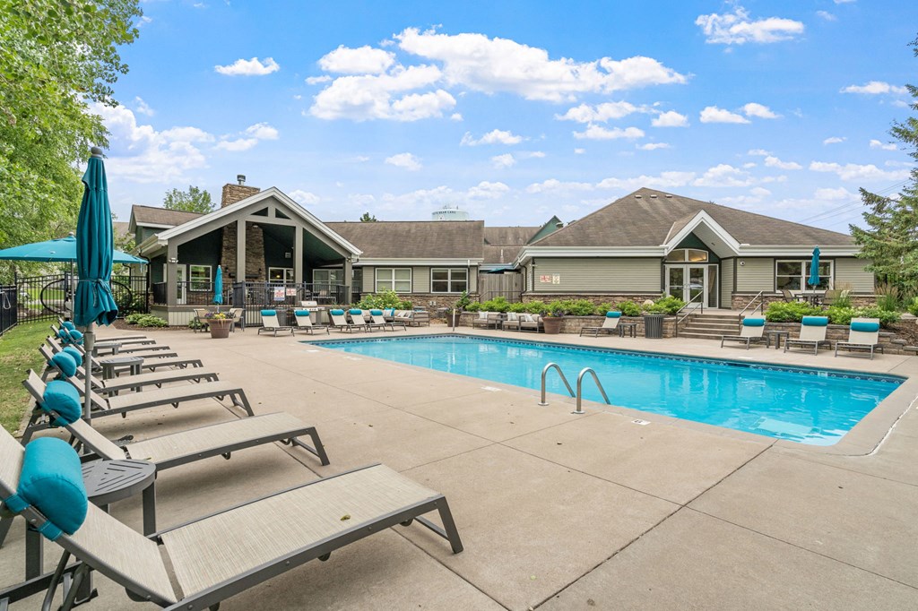 Outdoor Pool with Sundeck