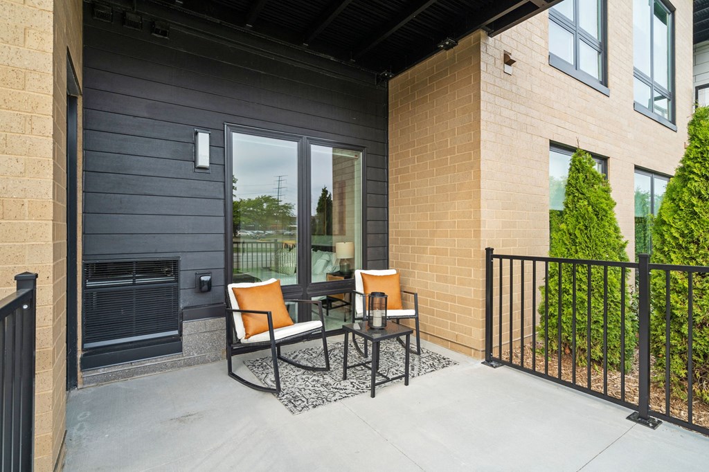 Outdoor Patio Off The Living Room