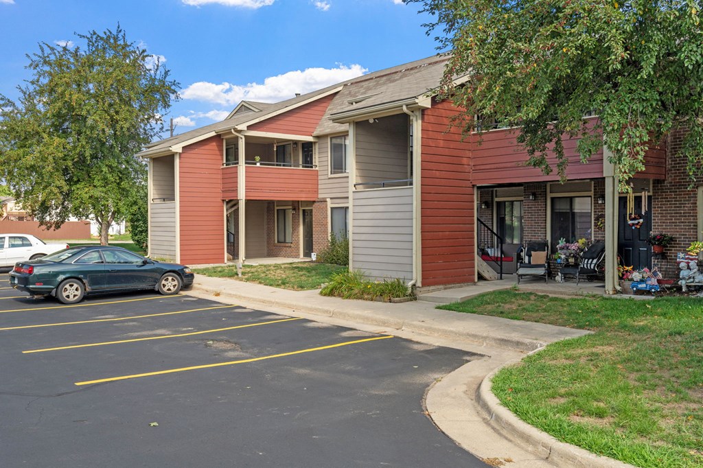 our apartments offer a parking lot for your car