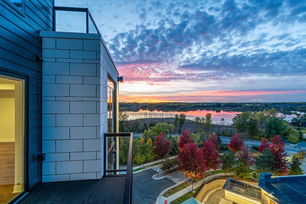 Balcony with Wooded Views