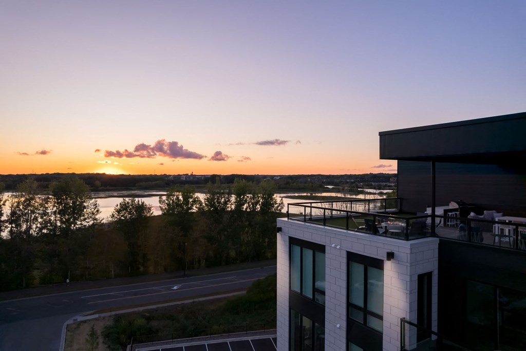 Aerial of 5th Floor Sky Deck