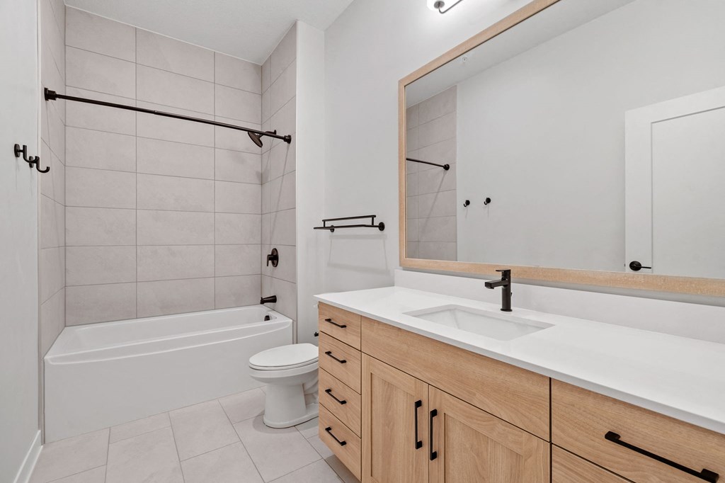 Bathroom with Modern Finishes
