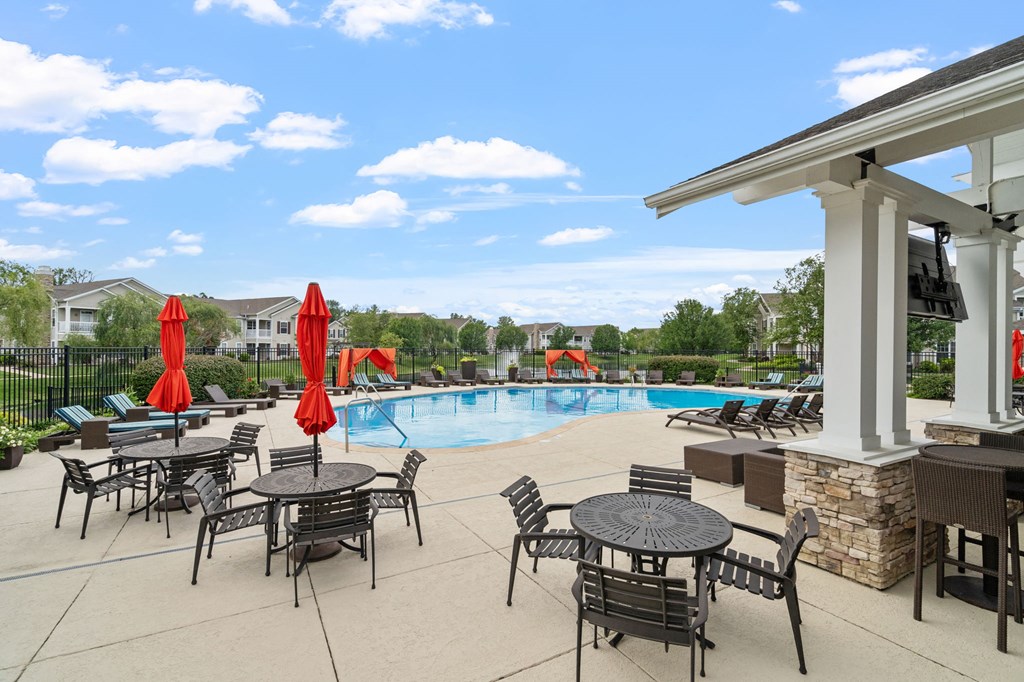 Outdoor Pool with Sundeck