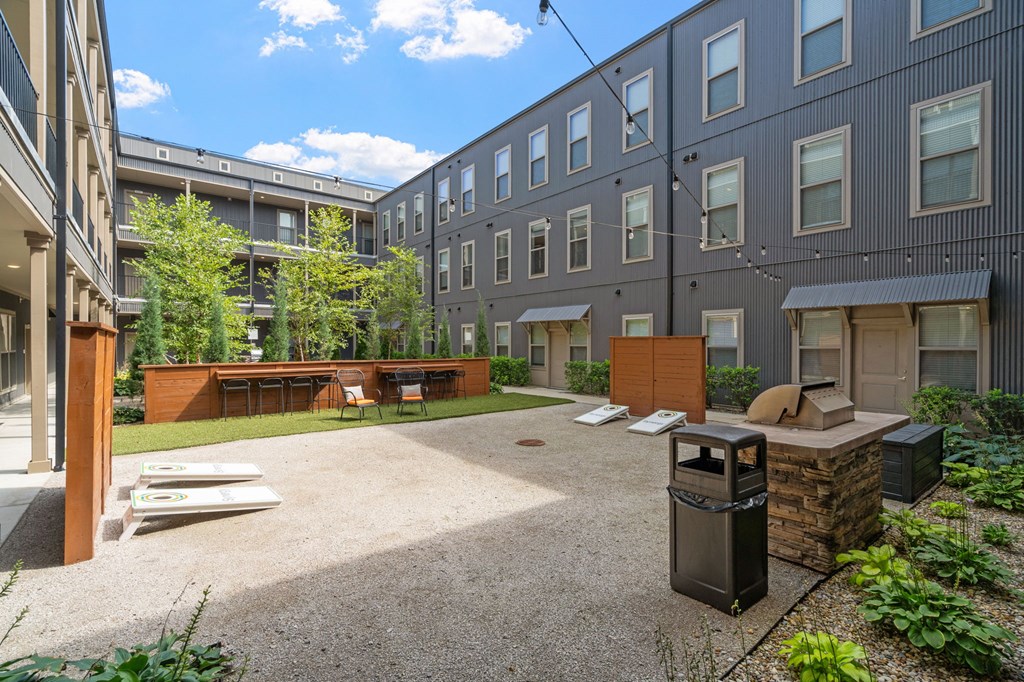 Courtyard with Games