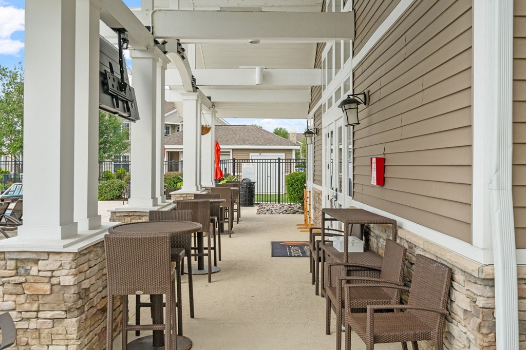 Outdoor Patio near pool
