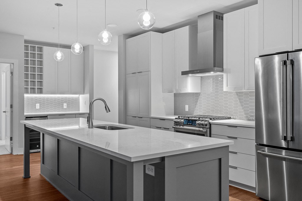 Fully-Equipped Kitchen with Stainless Steel Appliances