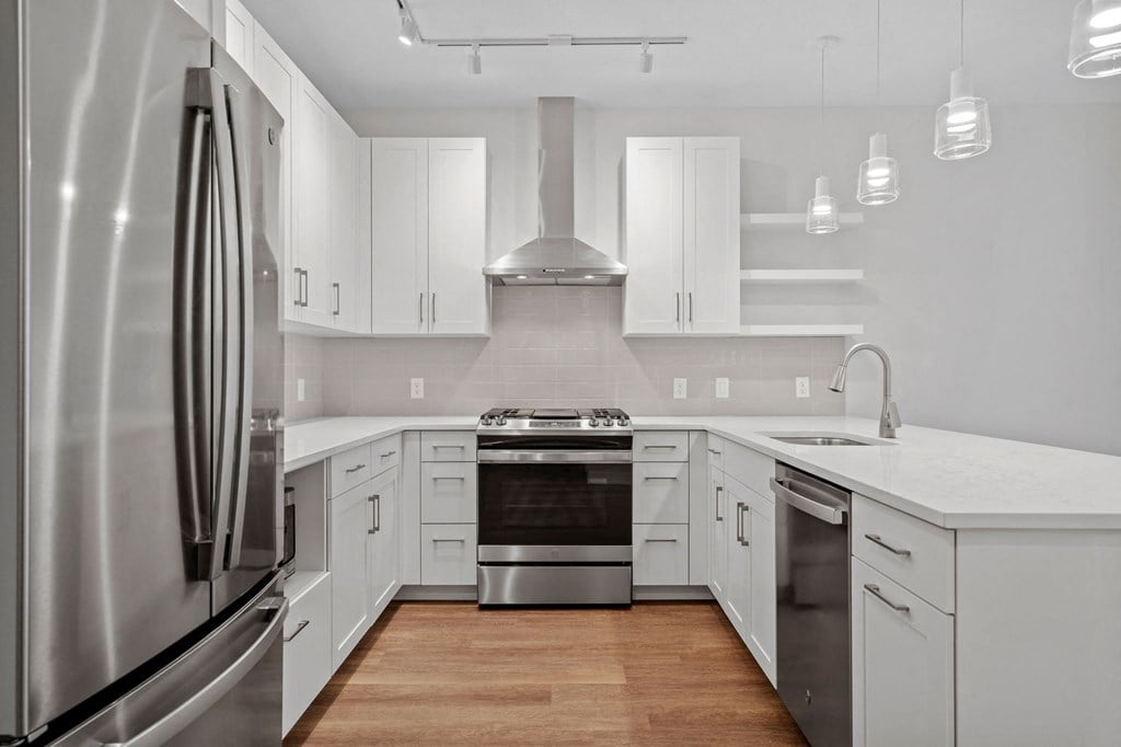 Kitchen With Stainless Steel Appliances